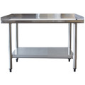 Sportsman Upturned Edge Stainless Steel Work Table 24" x 36" SSWT36